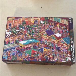 Ecko Unlimited Christmas Market Puzzle - 500 Pieces